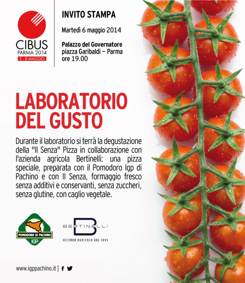 IL POMODORO IGP PACHINO APPRODA A CIBUS E PUNTA SUL BINOMIO “GUSTO E SALUTE”