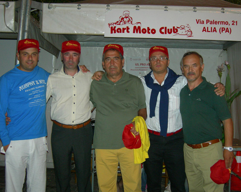 ALIA, TAGLIO DEL NASTRO PER IL "KART MOTO CLUB"