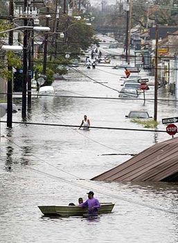 Uragano Katrina disagi per molti nostri concittadini