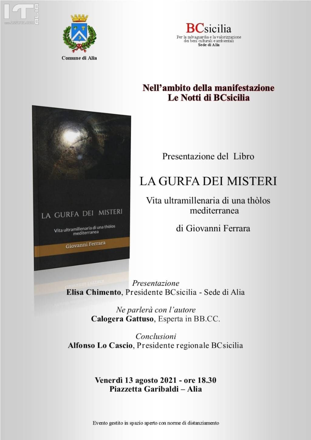 Alia, presentazione del libro 