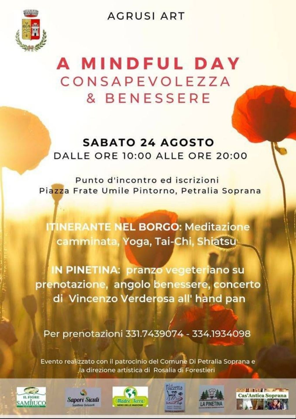 Petralia Soprana. Sabato “A Mindful Day”, la giornata della consapevolezza e del benessere.