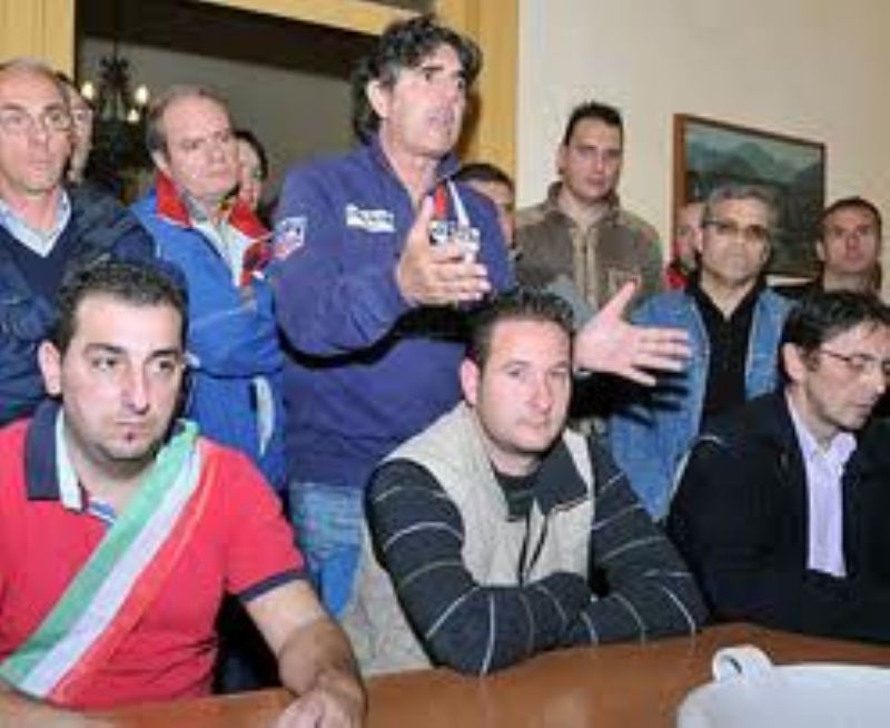 TERMINI IMERESE (PA) -  Altra giornata di mobilitazione a Palermo per la vertenza Fiat di Termini Imerese

