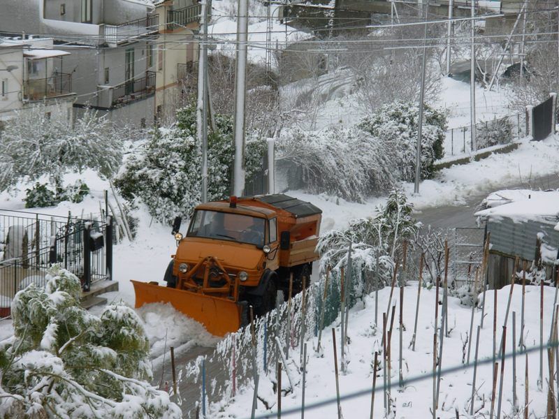 PETRALIA SOPRANA. I RINGRAZIAMENTI DEL SINDACO PIETRO MACALUSO DOPO LEMERGENZA NEVE