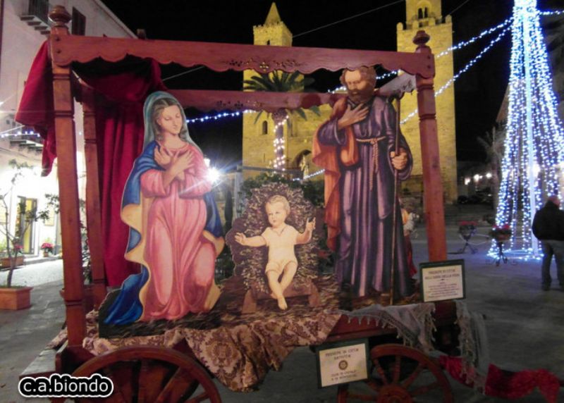 I volti del Presepe Storico di Cefalù