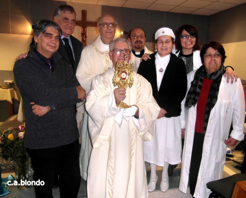La Reliquia di S.Bernadette a Cefalù