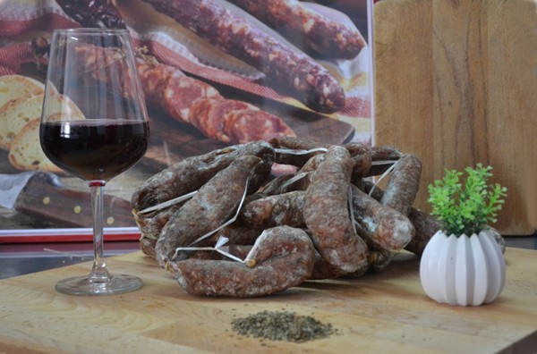 Salsiccia essiccata senza allergeni