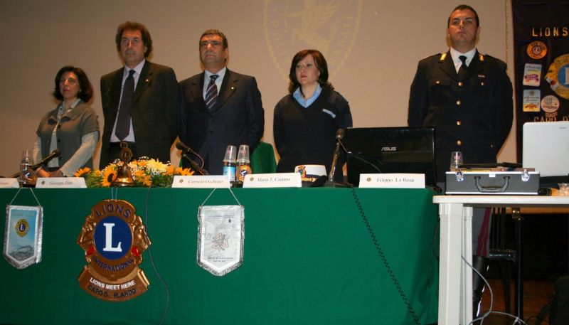 CAPO D`ORLANDO - Conferenza sulla "Sicurezza stradale"
