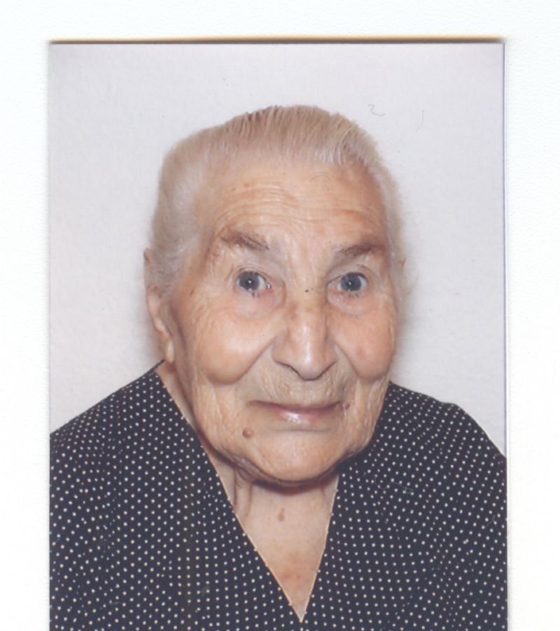 Alia : Morta all`età di 100 anni la nonnina aliese