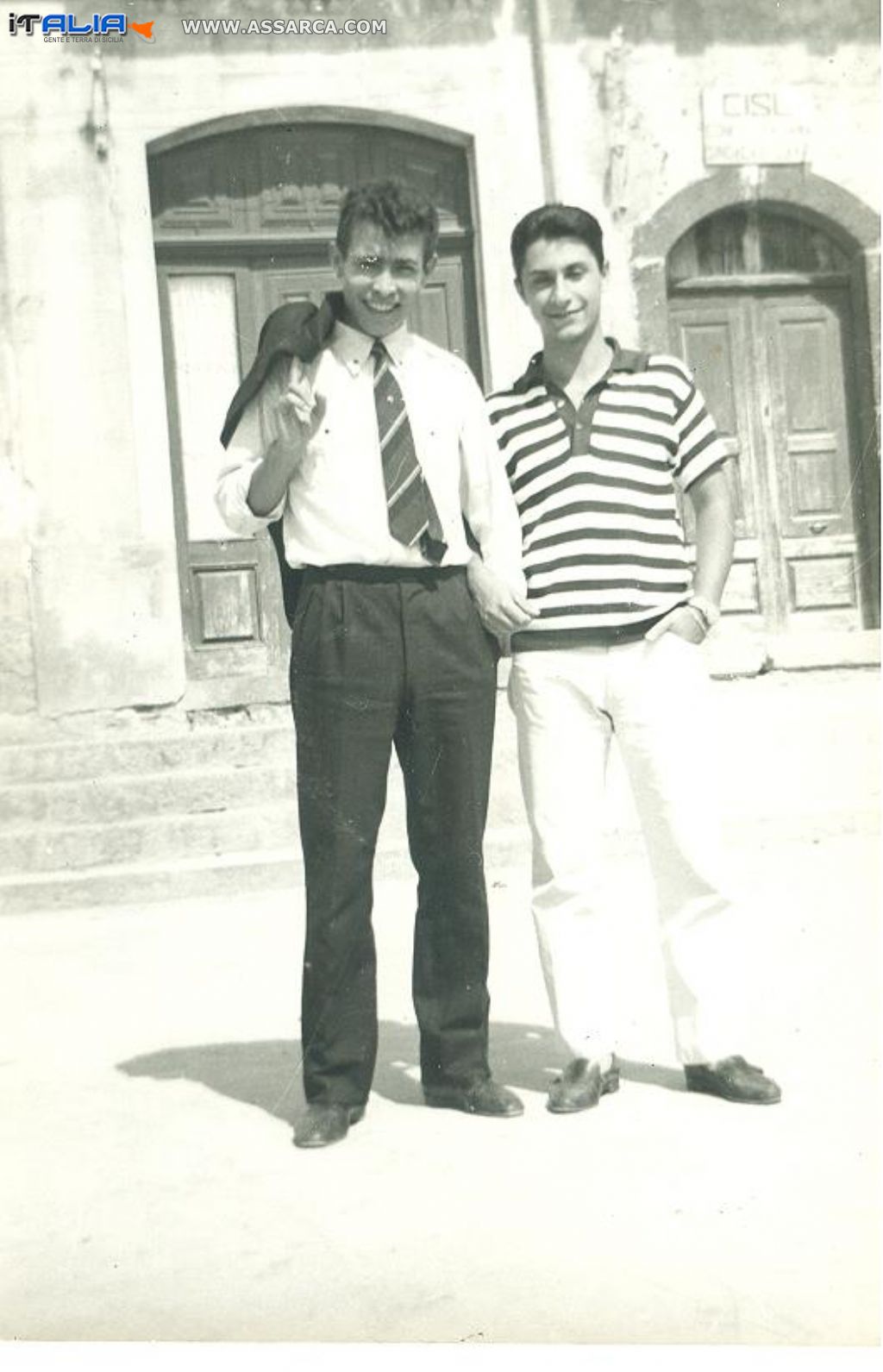 Felice Panebianco e Mimmo Pagano - Anno 1962
