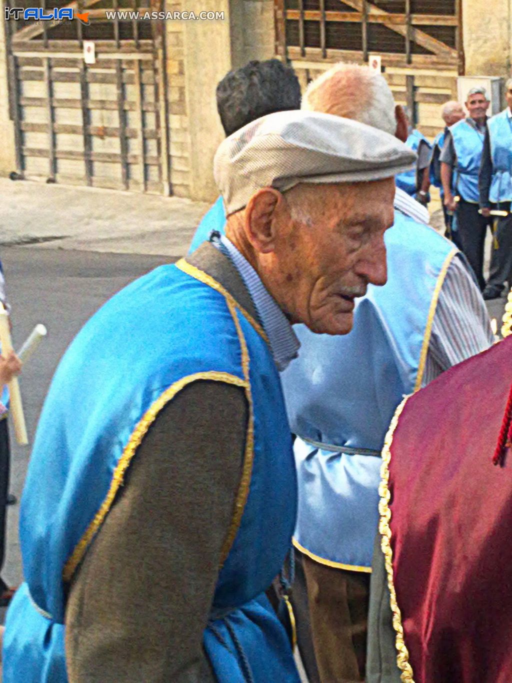 Ultranovantenne alla processione del 2 luglio 2013