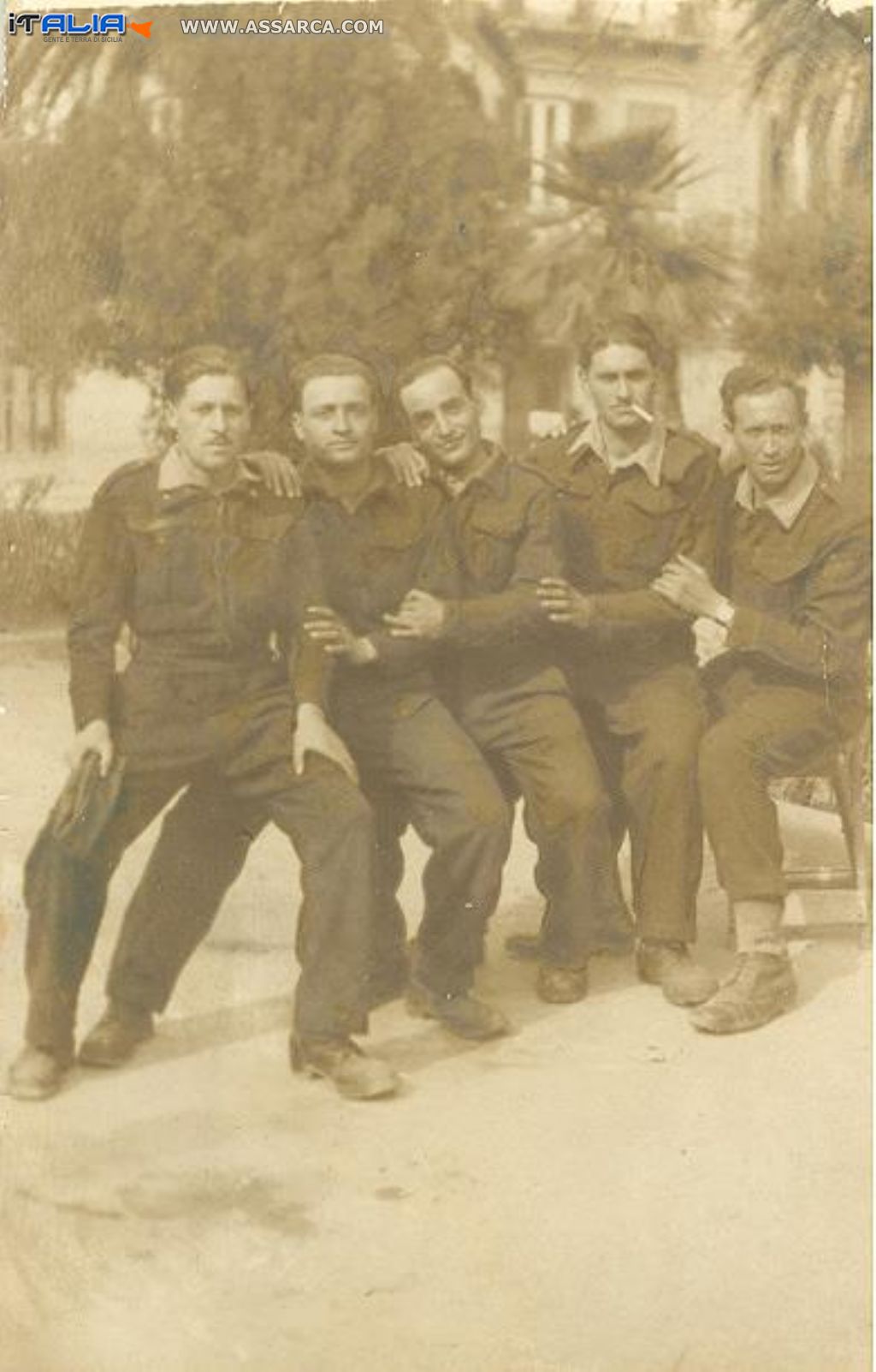 Durante il servizio di leva - Ignazio Panebianco e C.