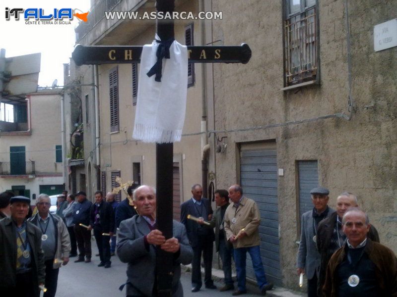 Momenti della processione del Venerdi Santo 2012