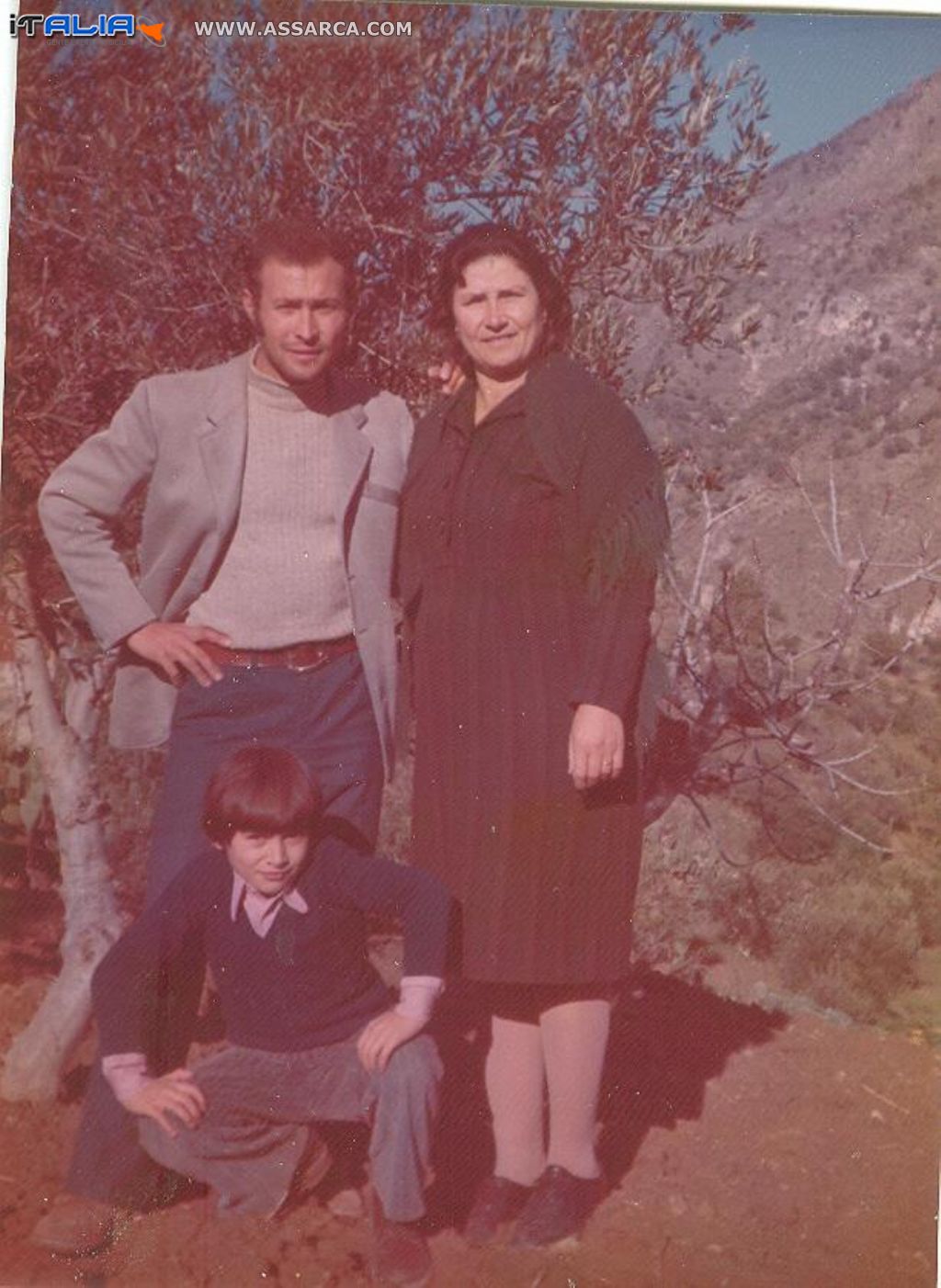 Mamma Marietta, fratello Felice e nipote IGNAZIO