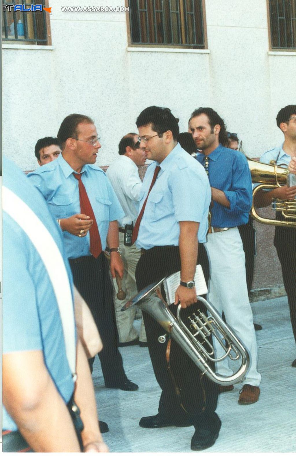 La banda in piazza Castello