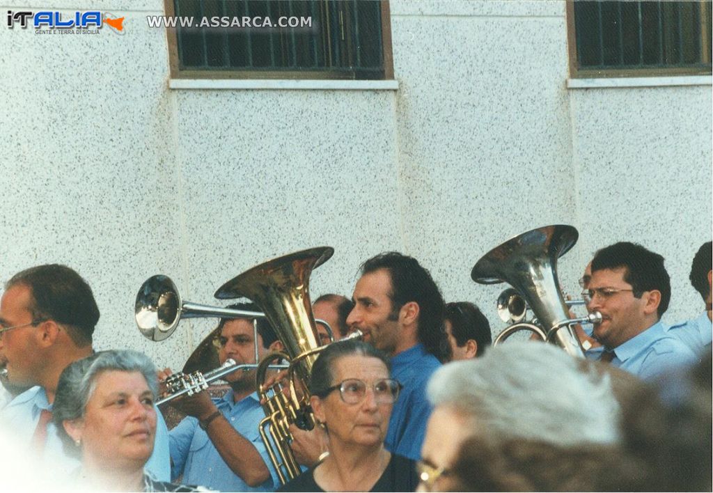 La banda in piazza Castello