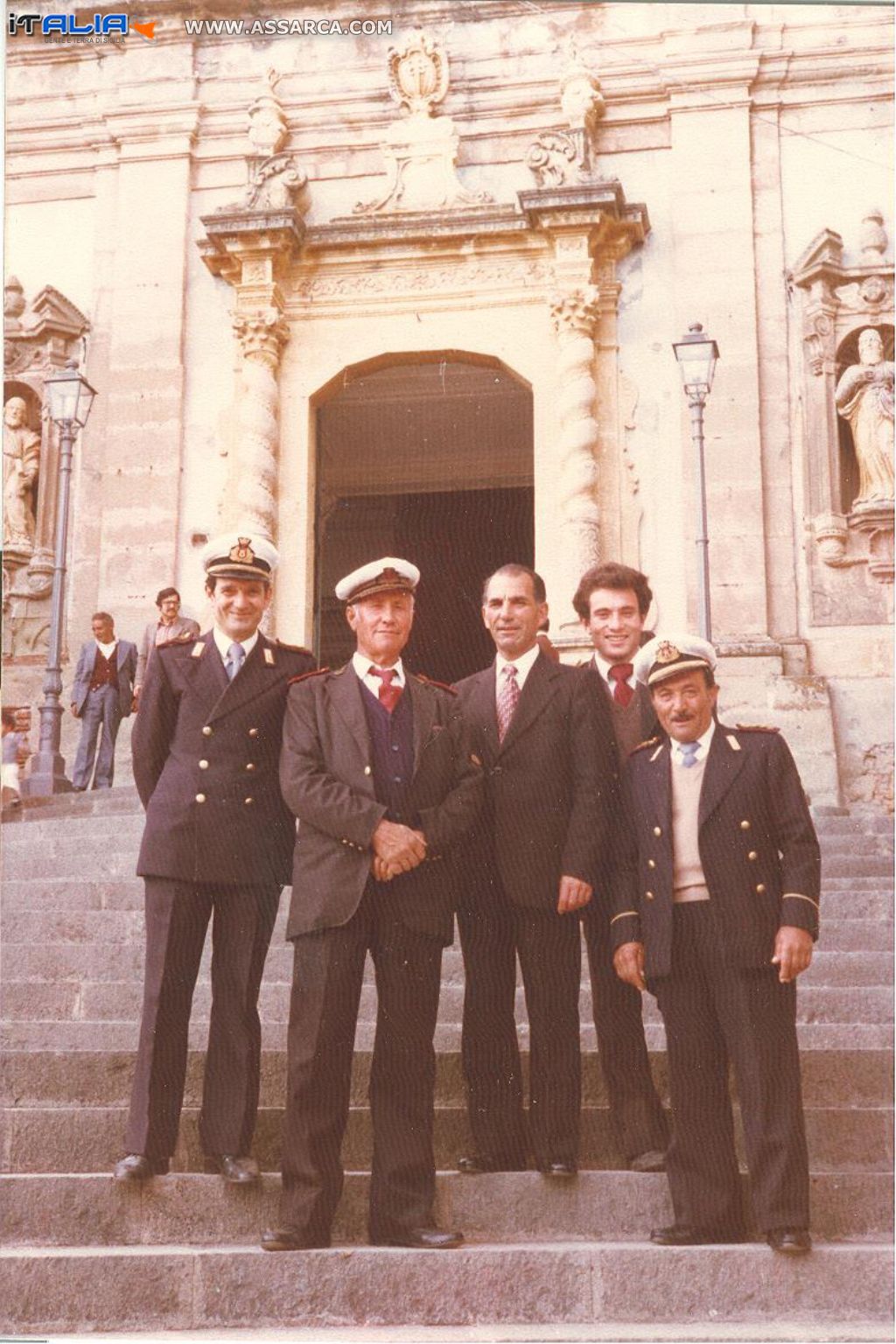 Ignazio Panebianco con la Banda di Castiglione di Sic.