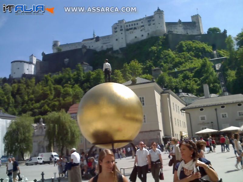 Il Castello di Salisburgo in Austria