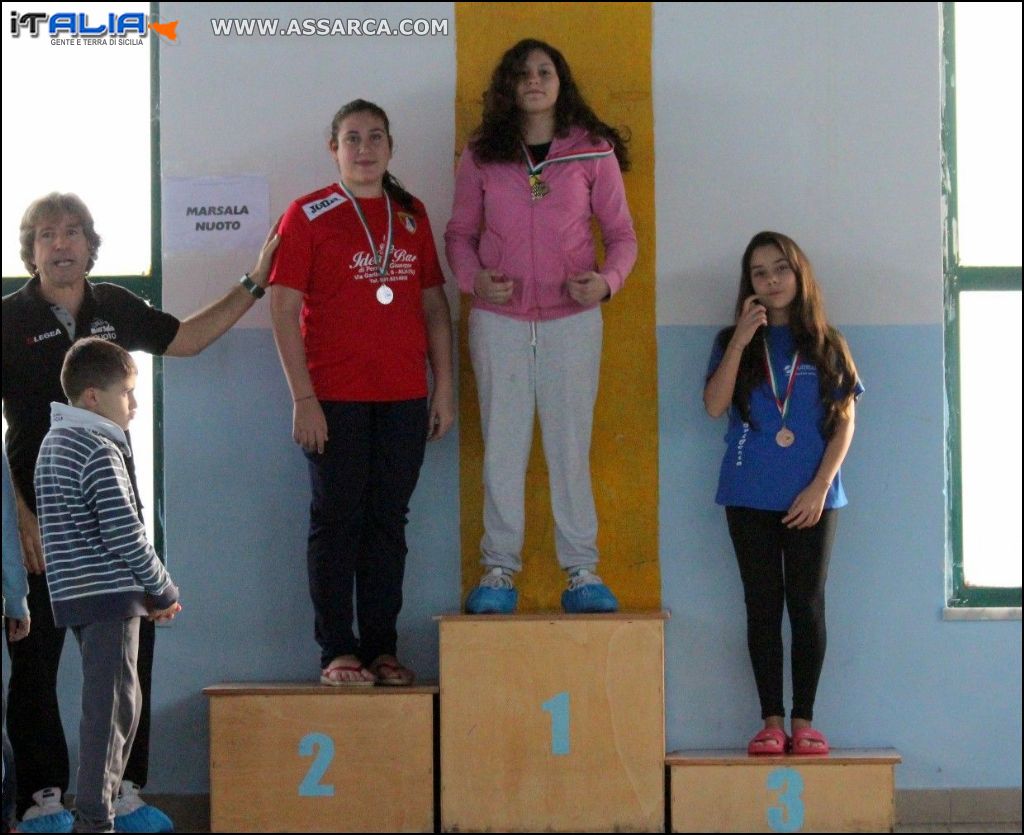 Premiazione CAMPIONATO REGIONALE DI NUOTO MSP - SECONDA TAPPA