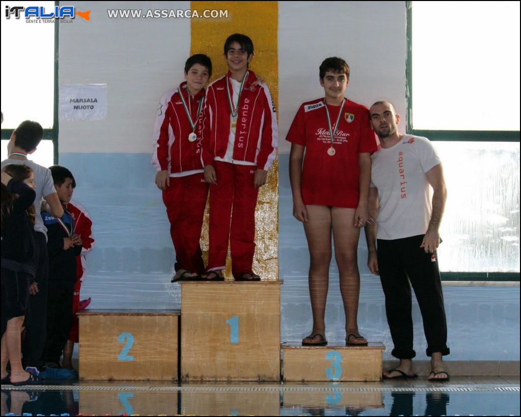 Premiazione CAMPIONATO REGIONALE DI NUOTO MSP - SECONDA TAPPA