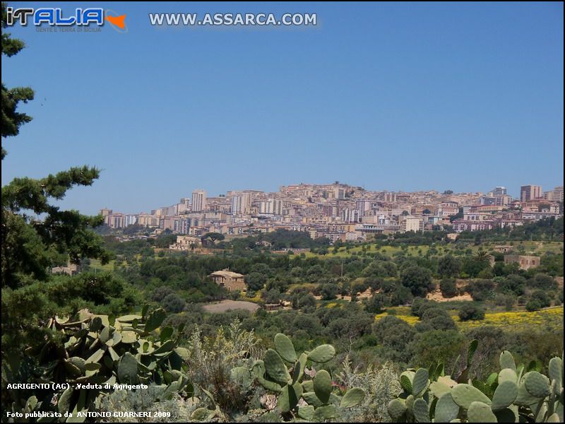 Veduta di Agrigento