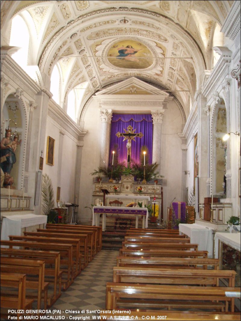 Chiesa di Sant'Orsola (interno)