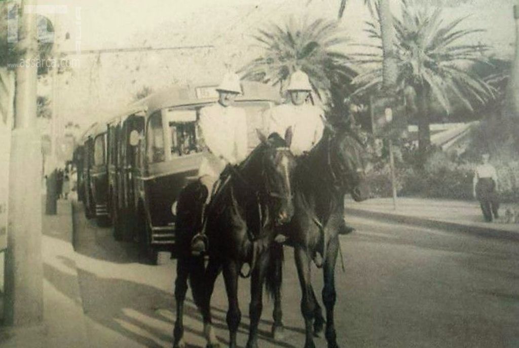 Vigili Urbani a cavallo - Palermo anni 50