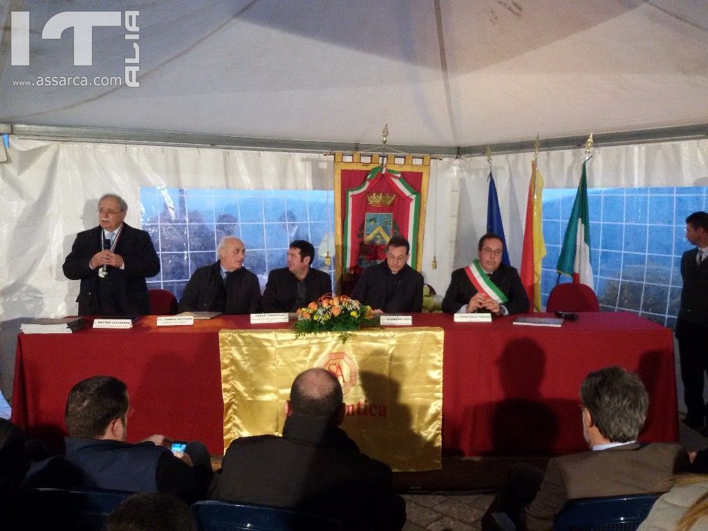 Inaugurazione del belvedere