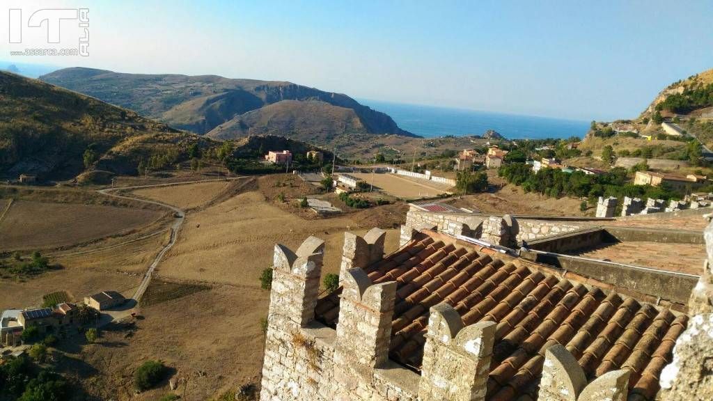 Veduta dal Castello di Caccamo.