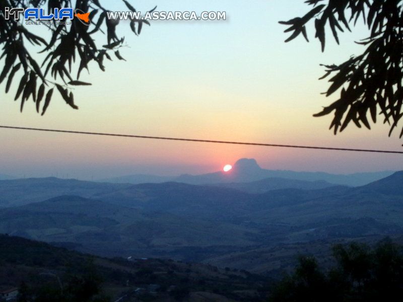 Tramonto del  19 agosto 2012