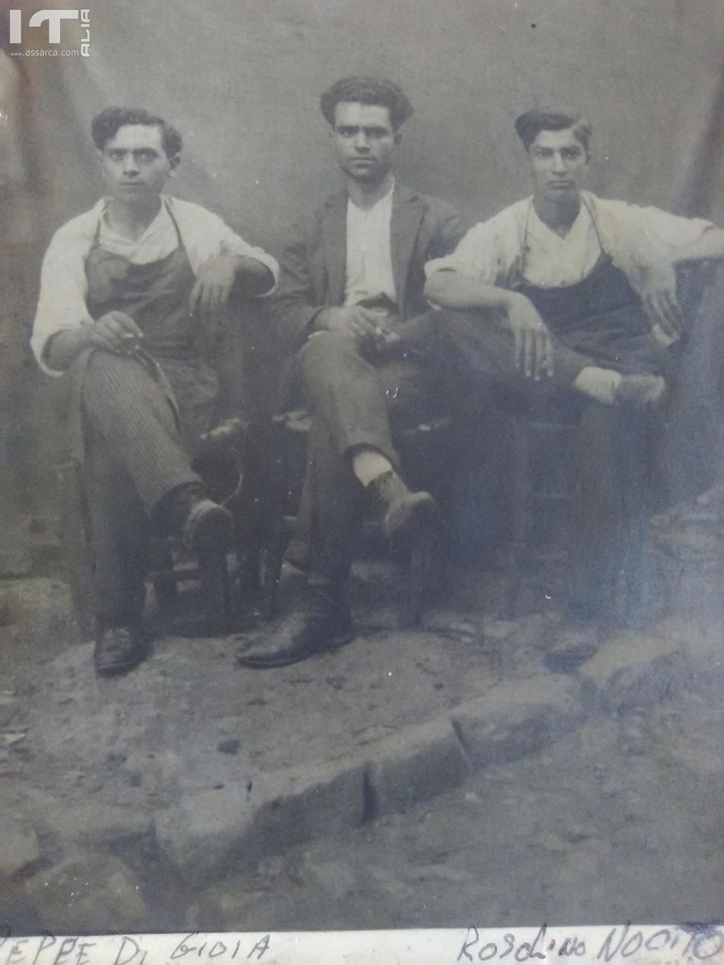 Apprendisti calzolai - Anno 1926