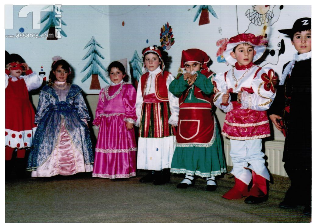 dalle suore,carnevale 1986.