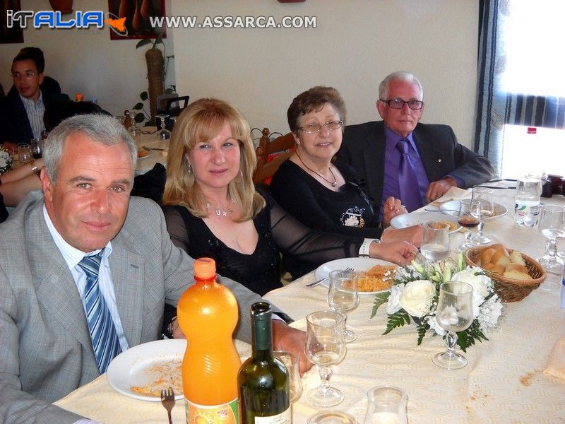 Festa di un un cinquantesimo di matrimonio