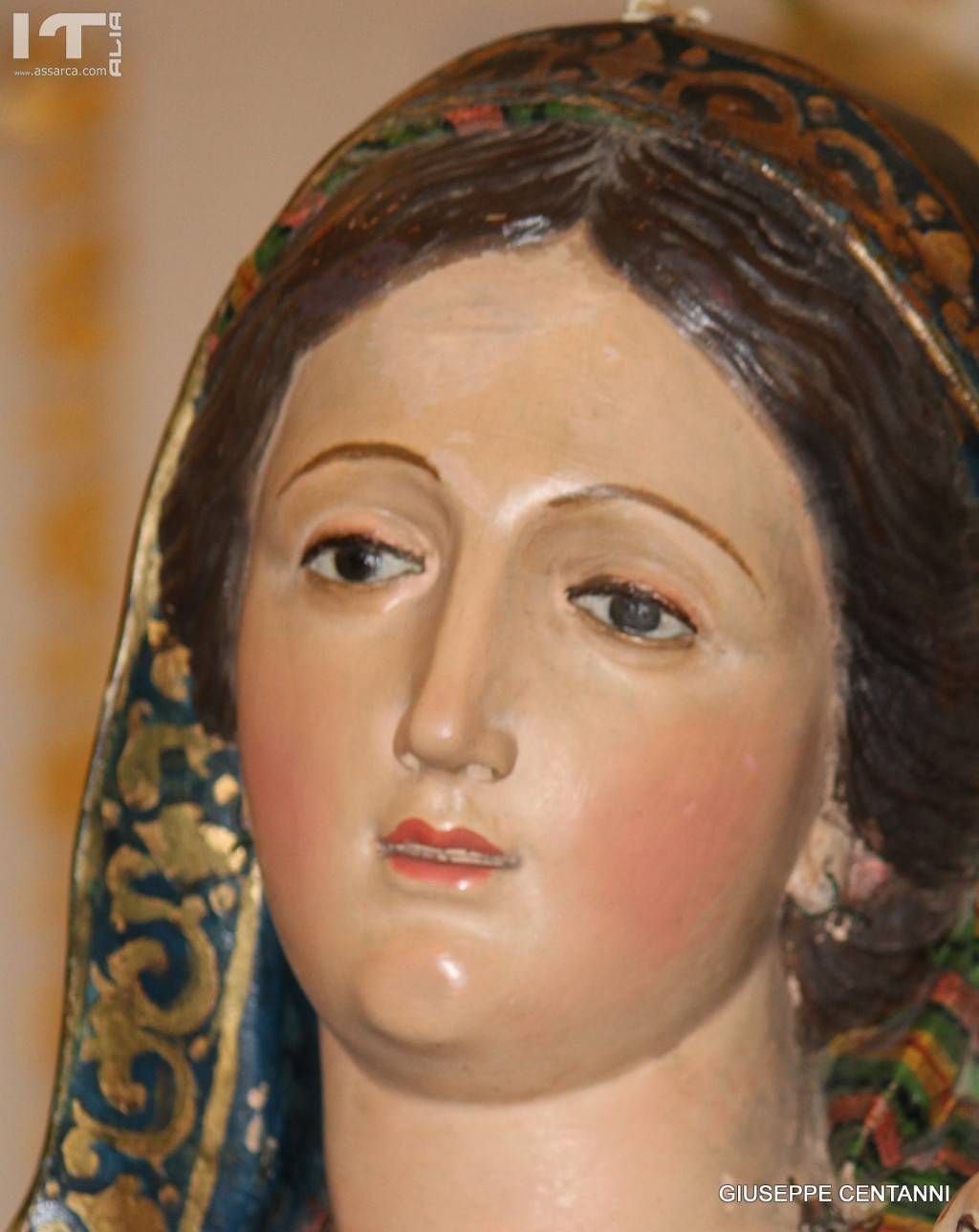 Il volto di Maria santissima delle Grazie