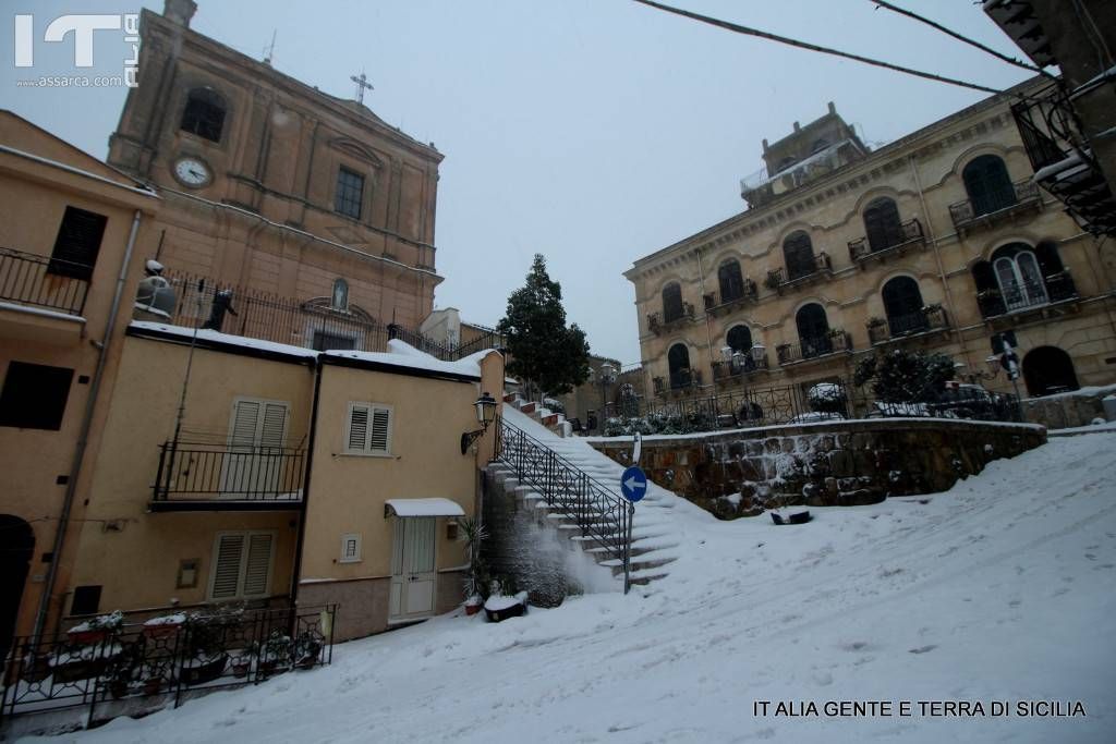 Il santuario e il palazzo Guccione, 4 gennaio 2019