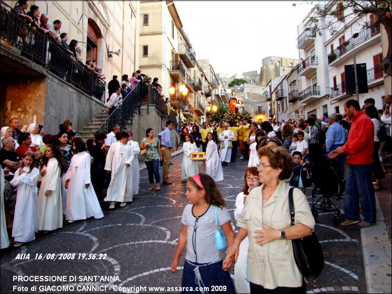 Processione di Sant`Anna.