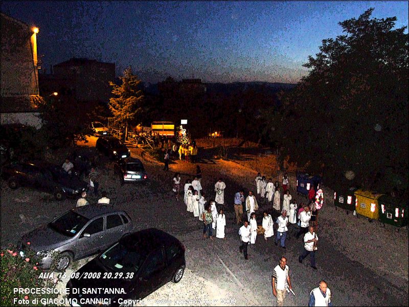 Processione di Sant`Anna.