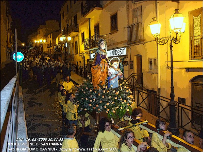 Processione di Sant`Anna.