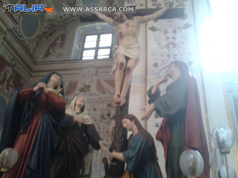 Una delle vare della processione del venerdì santo