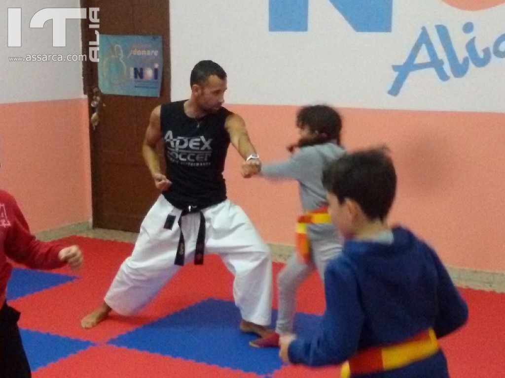 Nino il  maestro di karate