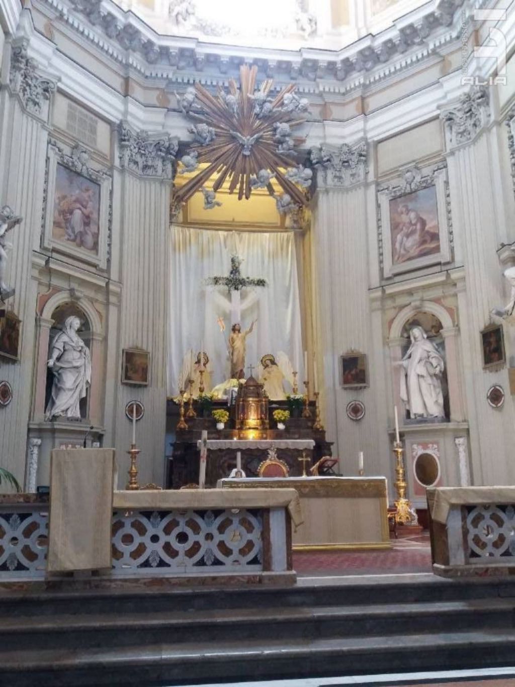 Altare della Chiesa in onore di S. Teresa alla Kalsa