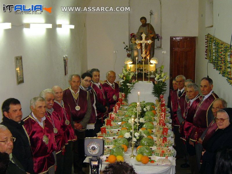 Cena dei confrati di San Giuseppe -  20 Marzo 2008 -