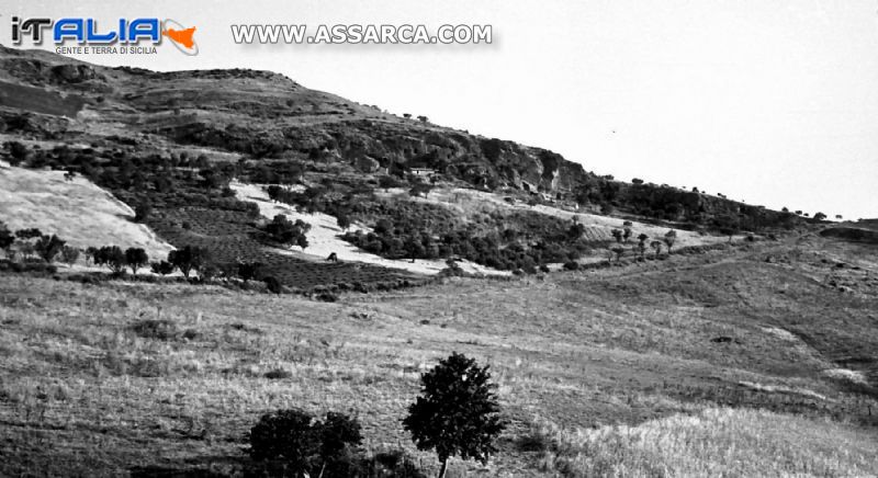 ALIA le grotte della gurfa. bn 1965 circa