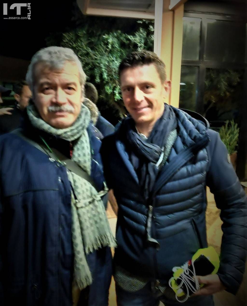 Giuseppe La Cara e Gianluca Rocchi