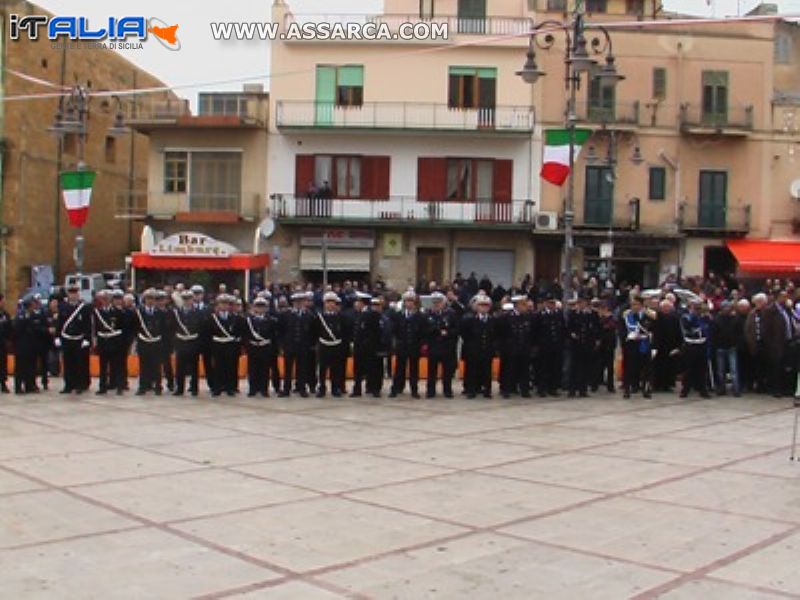 CERIMONIA DI INAUGURAZIONE DEL MONUMENTO A CRISPI