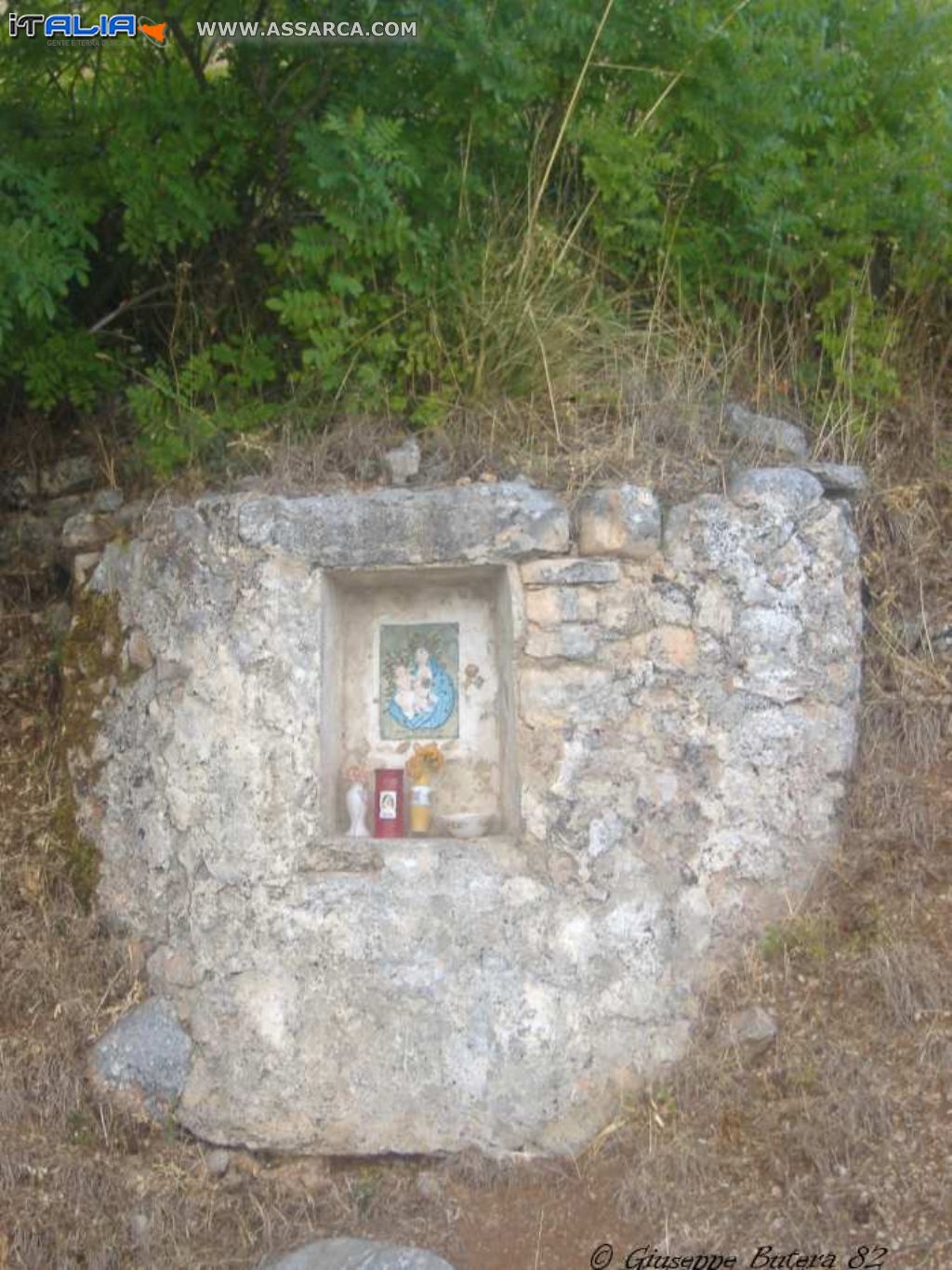 Bisacquino seconda cappela lungo la via del santuario