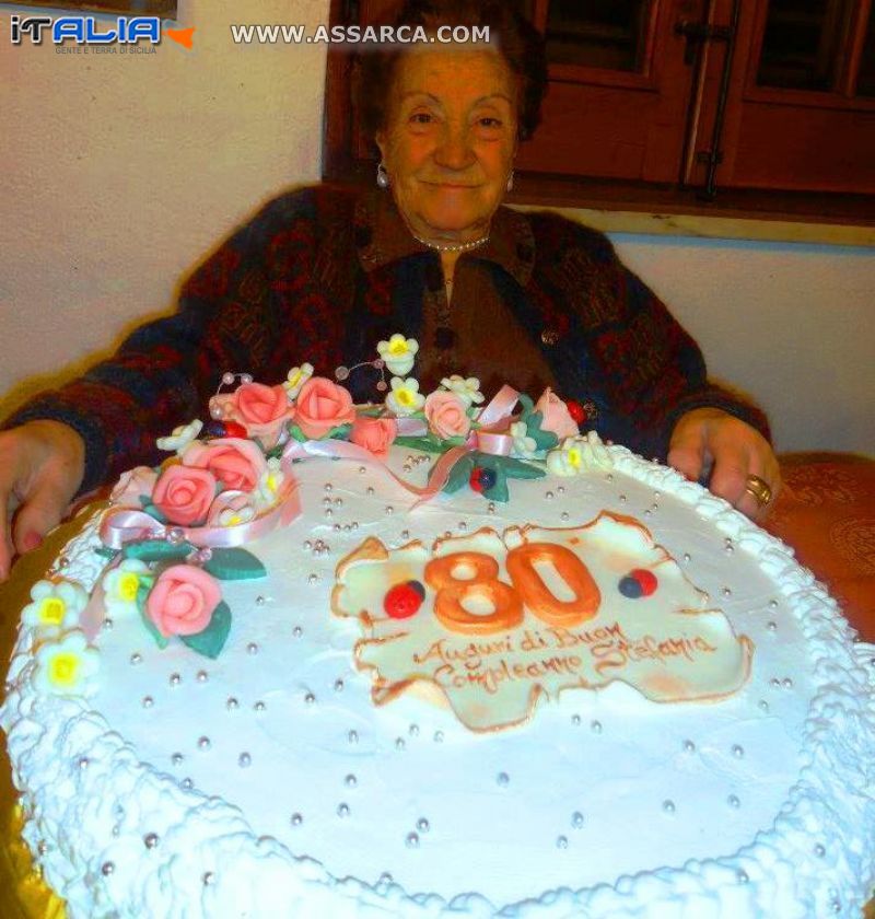 80 ANNI DELLA MIA MAMMA