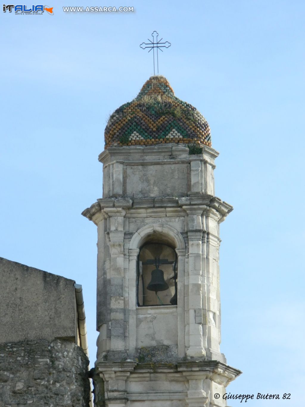 Bisacquino Campanile Chiesa San francesco d`Assisi