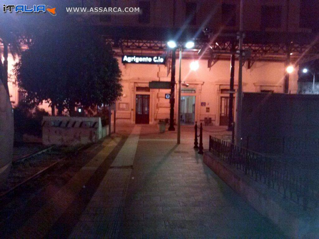 La stazione di notte