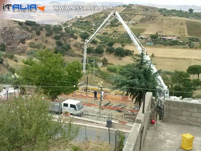 Fervono i lavori per il nuovo belvedere