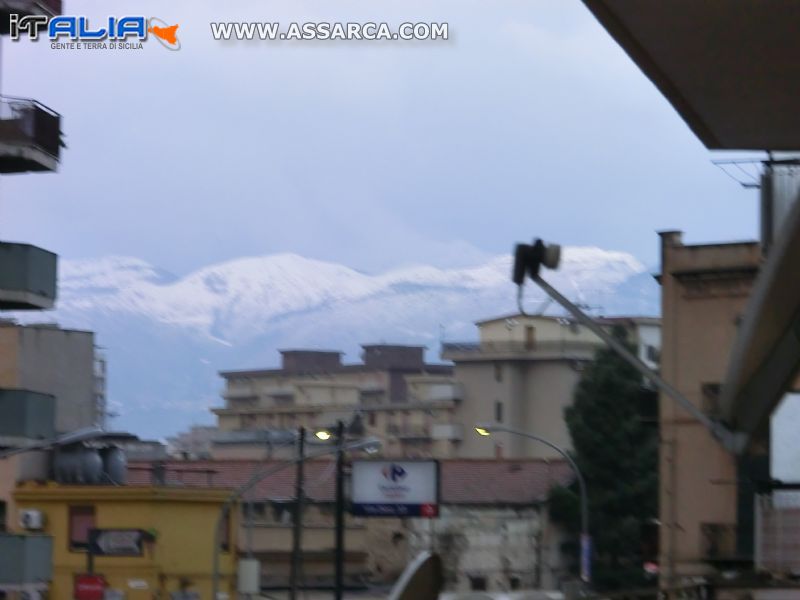 la neve a palermo